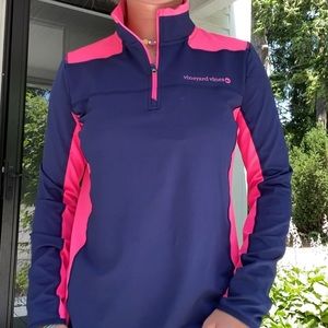 BRAND NEW Vineyard Vines Performance Quarter Zip